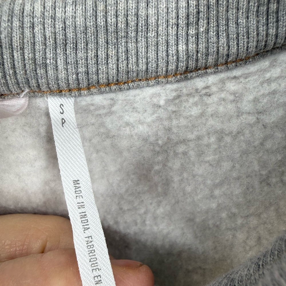 Urban Outfitters Out From Under green patchwork button-up shirt shacket jacket S - Picture 6 of 16